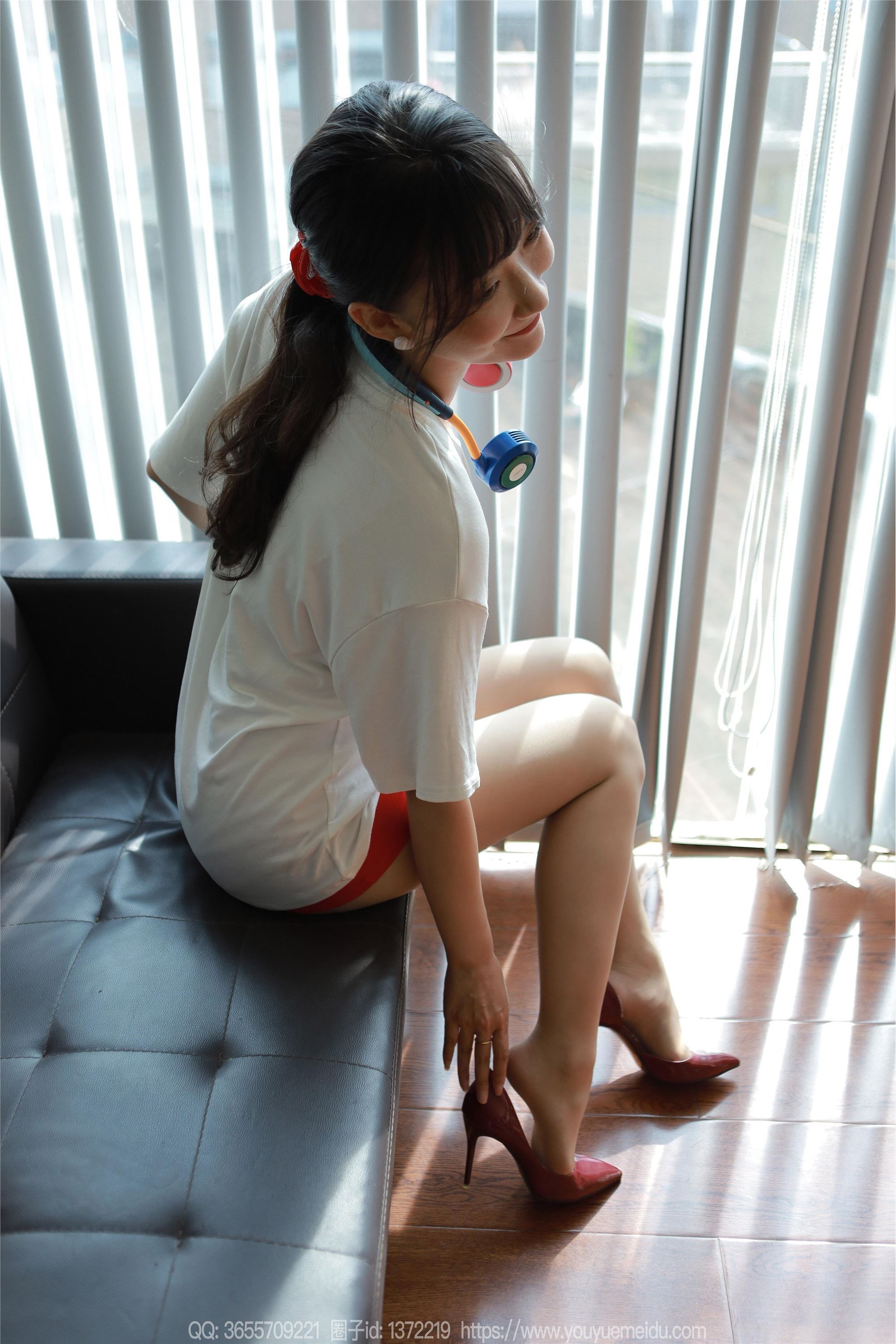 IESS异思趣向  2024.08.20 丝享家 1826 秋秋《白T红裙》